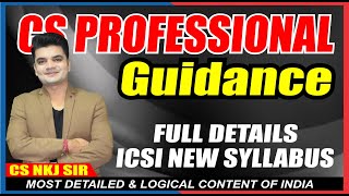 CS PROFESSIONAL GUIDANCE CLASS  TRAINING  ELECTIVE SUBJECTS  FACULTY  FEES  CS NKJ SIR [upl. by Durkin]