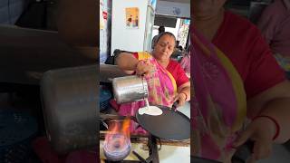 Aunty Making Thin Paper Dosa In Ahmedabad shorts [upl. by Alledi532]