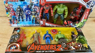 Avengers Toys Action Figuer Unboxing Ironman Hulk Venom Thanos Thor Antman Captain America [upl. by Nylasej]