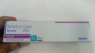 Permite Cream  Permethrin 5 Cream  Permite Cream Uses Side effects Benefit Review Hindi  Permite [upl. by Nowad]