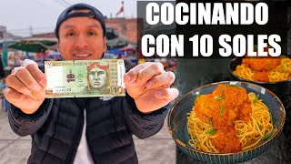 Cocinando con 10 SOLES  Abelca [upl. by Rhyner325]