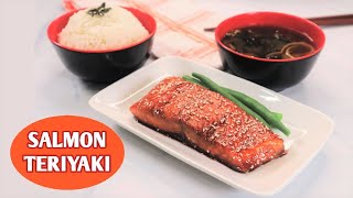 SALMON TERIYAKI HALAL RESEP GAMPANG ENAK ANTI GAGAL ALA RESTO JEPANG  TERIYAKI SALMON RECIPE [upl. by Woehick]