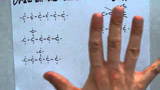 Draw the Isomers of hexane C6H14 [upl. by Acinod]