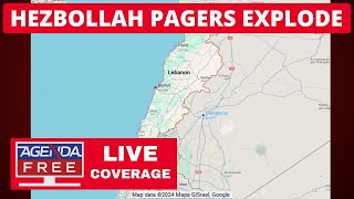 Pagers of Many Hezbollah Members Explode in Lebanon  LIVE Breaking News Coverage [upl. by Assillem781]