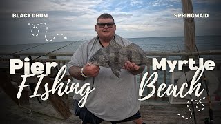 Fishing Myrtle Beachs Iconic Springmaid Pier [upl. by Amend]