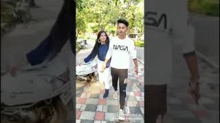 Newest with Akriti amp Deepak Joshi Prachi Kadam latest tiktok video [upl. by Susi]