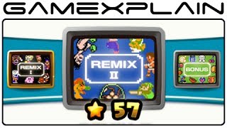 NES Remix 2 All Remix amp Bonus Stages Wii U [upl. by Modie201]