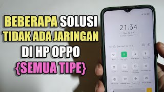 CARA MENGATASI JARINGAN SELULER TIDAK TERSEDIA DI HP OPPO A37 A5S F1S A15 A12 A3S A16 DLL [upl. by Nava]