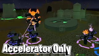 Accelerator Only On Polluted Wasteland  Roblox Tower Defense Simulator Hardcore Update [upl. by Zora238]