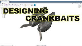 Lets Design Some Crankbaits Fusion 360 and Meshmixer start to finish [upl. by Neils814]