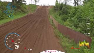 MXSM GoPro Lap 2017  Ulricehamns MK  211 Rasmus Sjöberg [upl. by Ystap]