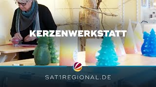 Kerzen selber gießen in der Kerzenwerkstatt in Neumünster [upl. by Ankeny430]