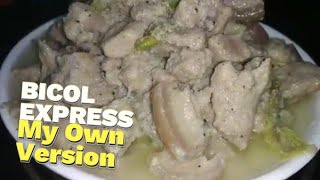 SIMPLE amp EASY RECIPE OF BICOL EXPRESS  Cook amp Play Koh [upl. by Harvard]