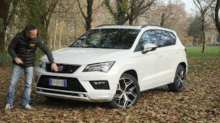 Tecnologia Seat scopriamola su Ateca FR con Andrea Galeazzi [upl. by Nylhsa473]