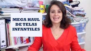 Mega HAUL de TELAS infantiles otoñoinvierno [upl. by Ancel]