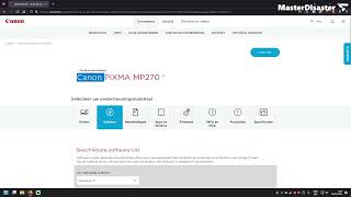 Installing older Canon printer for example MP270 on Windows 11 [upl. by Lahcar]