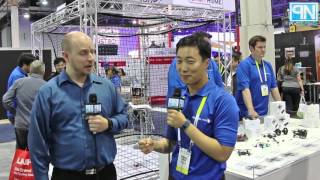 CoDrone by Robolink  Both modular and programmable  Interview  CES 2016  Poc Network [upl. by Siugram]