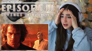 Star Wars Episode III – Revenge of the Sith 2005 Movie Reaction FIRST TIME WATCHING [upl. by Signe]