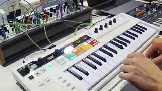 Arturia KeyStep Pro NO TALKING Live Jam Performance [upl. by Ellitnahc]