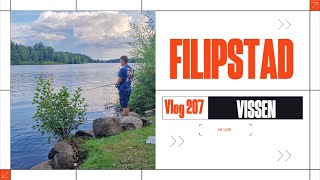 MET DE CAMPER NAAR FILIPSTAD ZWEDEN EN VISSEN 207 [upl. by Oppen]