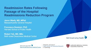 Readmission Rates Following Passage of the Hospital Readmissions Reduction Program [upl. by Ayikin730]