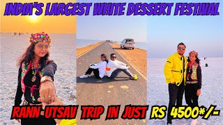 Rann Utsav Extended Till 27th Mar 24  How to Book Rann Utsav  Dhordo White Rann Gujarat [upl. by Hekker]