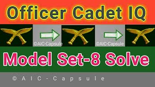 Officer Cadet IQ Model Set8  Jumbled Spelling Test Second Lieutenant AICCapsule [upl. by Idihc]