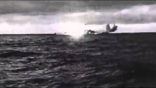 Bismarck vs Hood original WWII recordings footage [upl. by Shenan]