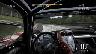 Pagani Zonda R  Nurburgring 2 laps Need For Speed  SHIFT 1 [upl. by Regen]