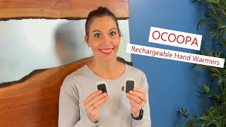 OCOOPA Rechargeable Hand Warmers magnetic and FAST warming ocoopa handwarmers coldhand [upl. by Ennirac]