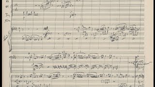 Gustav Mahler  Symphony 10 3rd movement Purgatorio with handwritten score [upl. by Hallerson752]