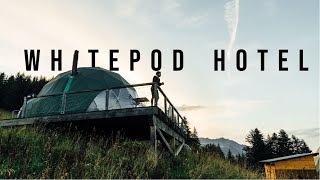 Switzerland Pod Hotel  Whitepod Hotel [upl. by Bury]