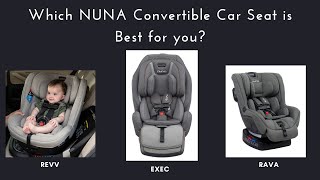 What NUNA Convertible Seat is Best for Me The Ultimate Nuna Convertible Car Seat Buying Guide [upl. by Dincolo37]