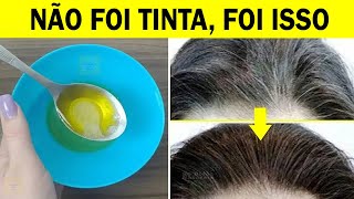 Use isso nos CABELOS BRANCOS e NUNCA MAIS use tinta Pinte o Cabelo Sem Química e sem tinta [upl. by Rosenfeld931]