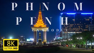 Phnom Penh thủ đô của Campuchia 8K ULTRA HD 60FPS bởi Drone  Thành phố mới nổi của Đông Nam Á [upl. by Ysabel]