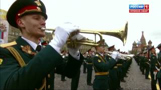 Himno de la URSS en la plaza roja 9 de mayo del 2017 [upl. by Durarte]