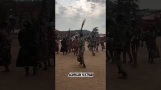 Egungun festival in Okeogun [upl. by Ahsimaj]