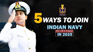 How To Join Indian Navy5 Way To Join Indian Navy After 12thampGraduation [upl. by Norina598]