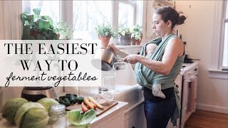 How to Ferment ANY Vegetable  LACTO FERMENTATION GUIDE [upl. by Castara]