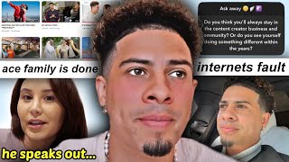 Austin Mcbroom SPEAKS OUT on divorcethe ace family is over [upl. by Robers]