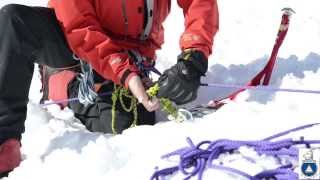 2 Person Rope Team Crevasse Rescue [upl. by Cliff]