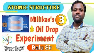 Atomic Structure  Part3  em Ratio  Charge On Electron  Millikans Oil Drop Experiment inter [upl. by Christa]