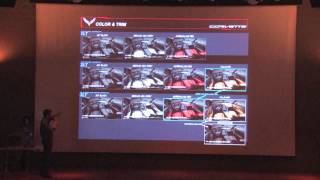 C7 Corvette Interior Design Seminar at the 2013 NCM Bash [upl. by Irtemed]