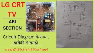 Abl Section Lg Tv Solution With Cricuit Diagram ⚡⚡ [upl. by Eilssel]