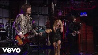 The Band Perry  Forever Mine Nevermind Live On Letterman [upl. by Dalohcin]