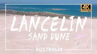 Australia🇦🇺 Lancelin Sand Dunes  Small Aussie Town  Scenic Indian Ocean WA  4K60p Drone [upl. by Stearns585]