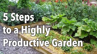 Vegetable Gardening How to Plan a Highly Productive Garden [upl. by Yluj]