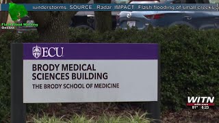 ECUs Brody School of Medicine named toptier medical school [upl. by Nonnah626]