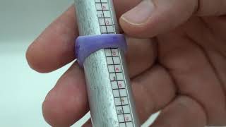 Large Rings How To Measure Finger Size [upl. by Herahab236]