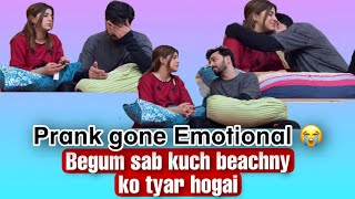 Wife sab kuch Beachny  Sale  krny ko tyar  Prank gone emotional 😭♥️ [upl. by Nofpets59]